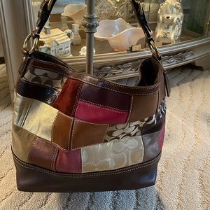 Coach Holiday Patchwork Leather Purse 10434